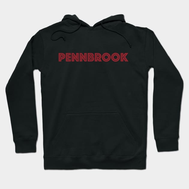 Pennbrook University Hoodie by AquaMockingbird